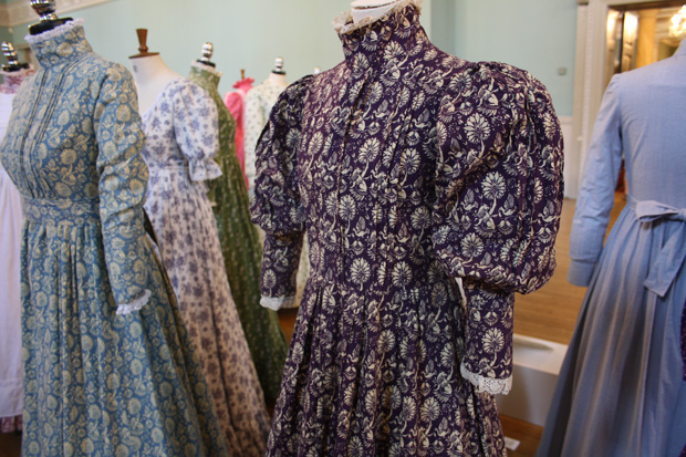 Laura Ashley The E Exhibition Blog Bath Purple Printed Dress