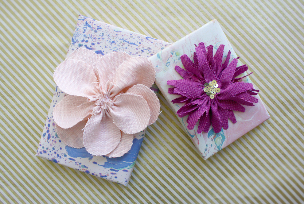 how to make handmade flowers from fabric