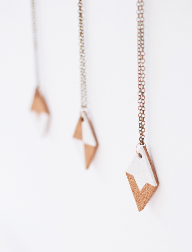 cork necklace
