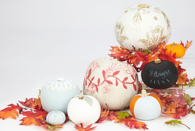 Halloween Treat: Decorative Pumpkins
