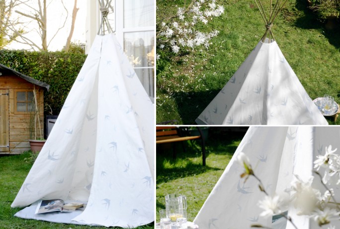 Gathered Cheer DIY Tee Pee Fabric
