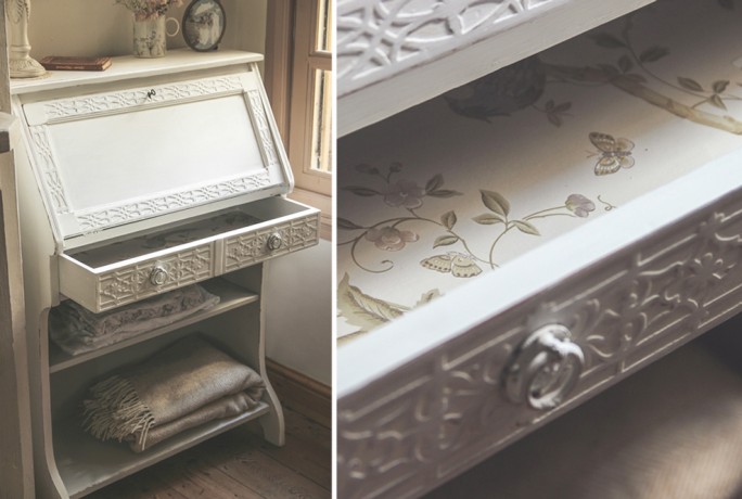 A Handmade Cottage Bureau Makeover