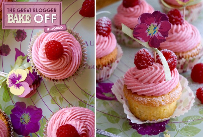 What Jessica Baked Next Lemon & Raspberry Cupcakes