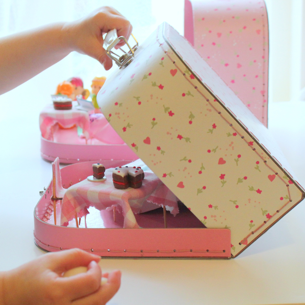 dolls house suitcase