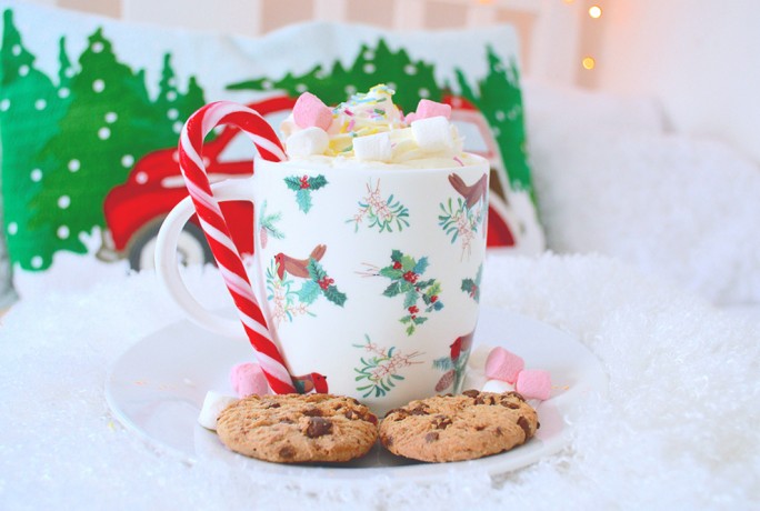 Milk Bubble Tea Cosy Christmas