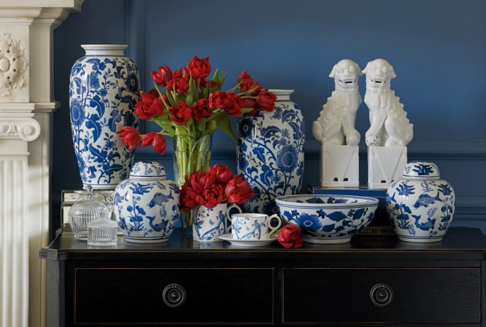 China Blue Home Collection