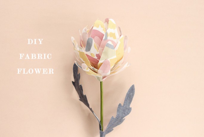 The House That Lars Built DIY Fabric Flower