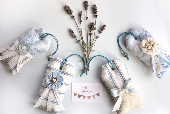 That's So Gemma Fabric DIY Lavender Sachets