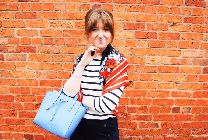 Brick Dust Glitter Scarf Bag