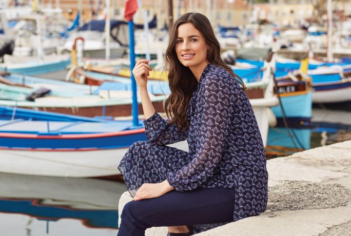 In The Navy Fashion Blue Denim Dresses Tunics Blouses Accessories