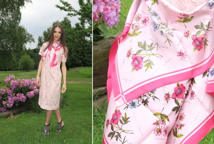 She Hearts Lace Dress Grey Dress Occasionwear Scarf