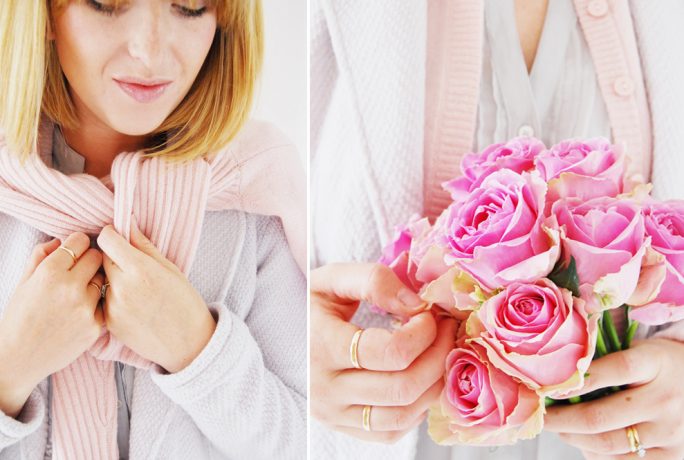 Brick Dust Glitter Boiled Wool Jacket Cardigan Peasant Blouse