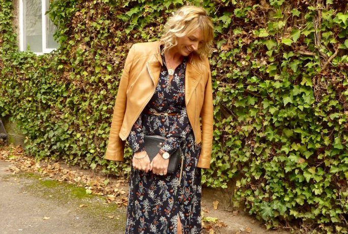 I Won't Wear Brown Sludge Maxi Shirt Dress