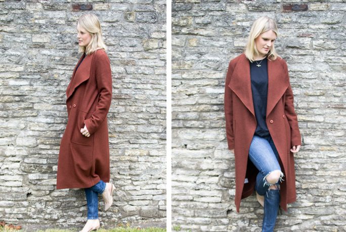 N4 Mummy Rust Coloured Coat