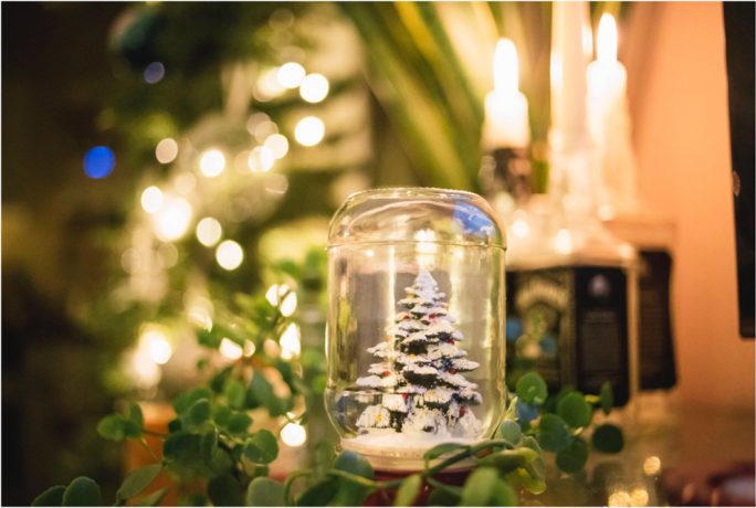 Vintage Reflection Christmas Accessories Home Accessories