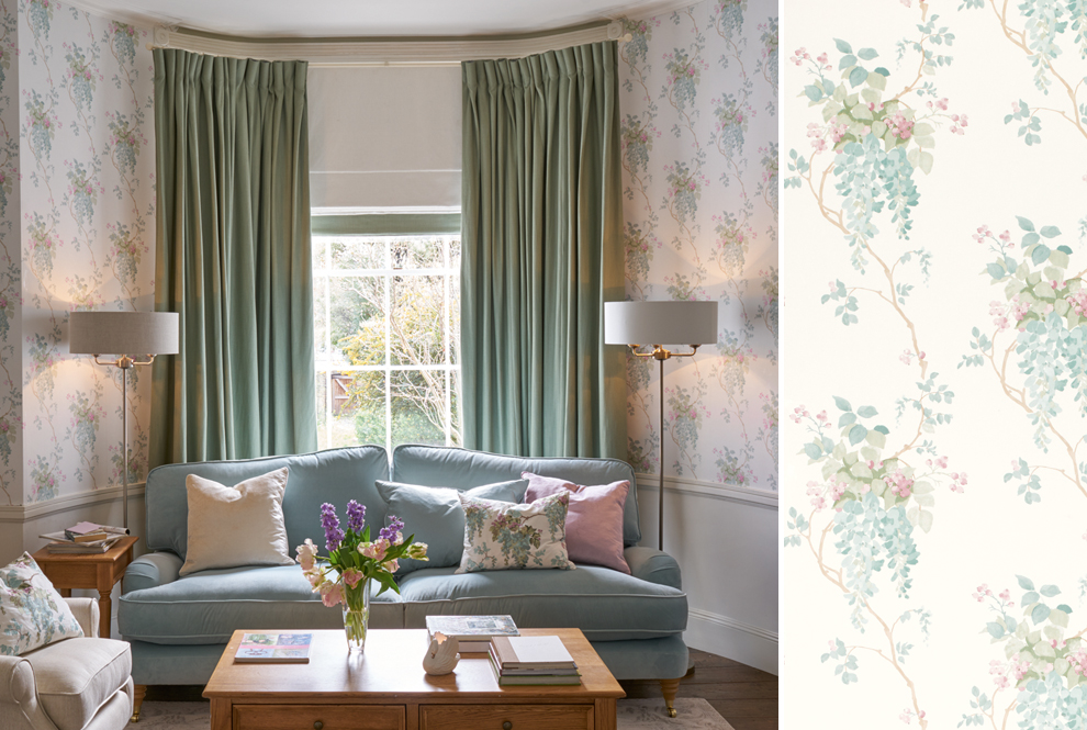 Print With A Past Wisteria Laura Ashley Blog