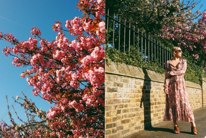 Petite Side Of Style Floaty Floral Dress