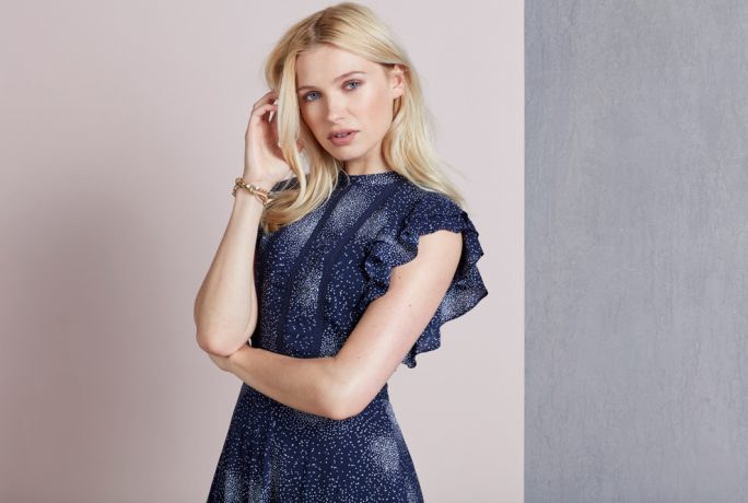 Faded Charm Polka Dot Fashion Collections Dresses Blouses Jackets Jumpsuits Accessories