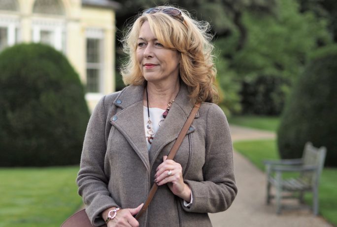 Vanity & Me Autumn Outfit Wool Biker Bag Trousers