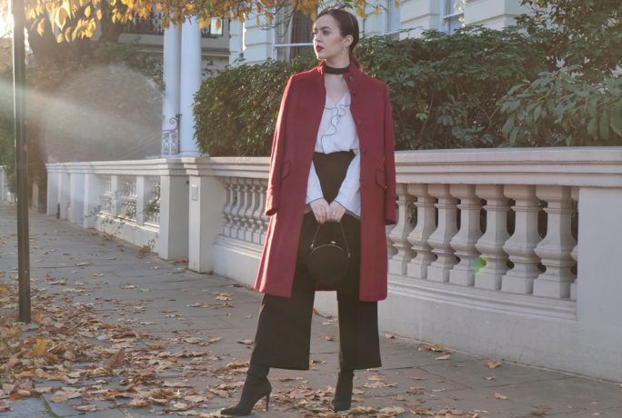 Arabella Golby Red Coat