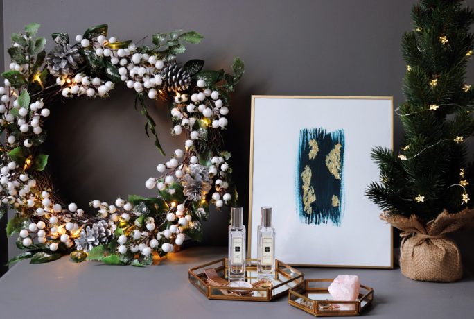 Brick Dust Glitter Christmas Bedroom Accessories