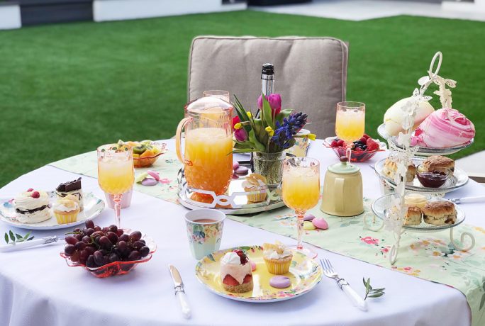 Let's Talk Mommy Garden Afternoon Tea Baby Shower Home Accessories