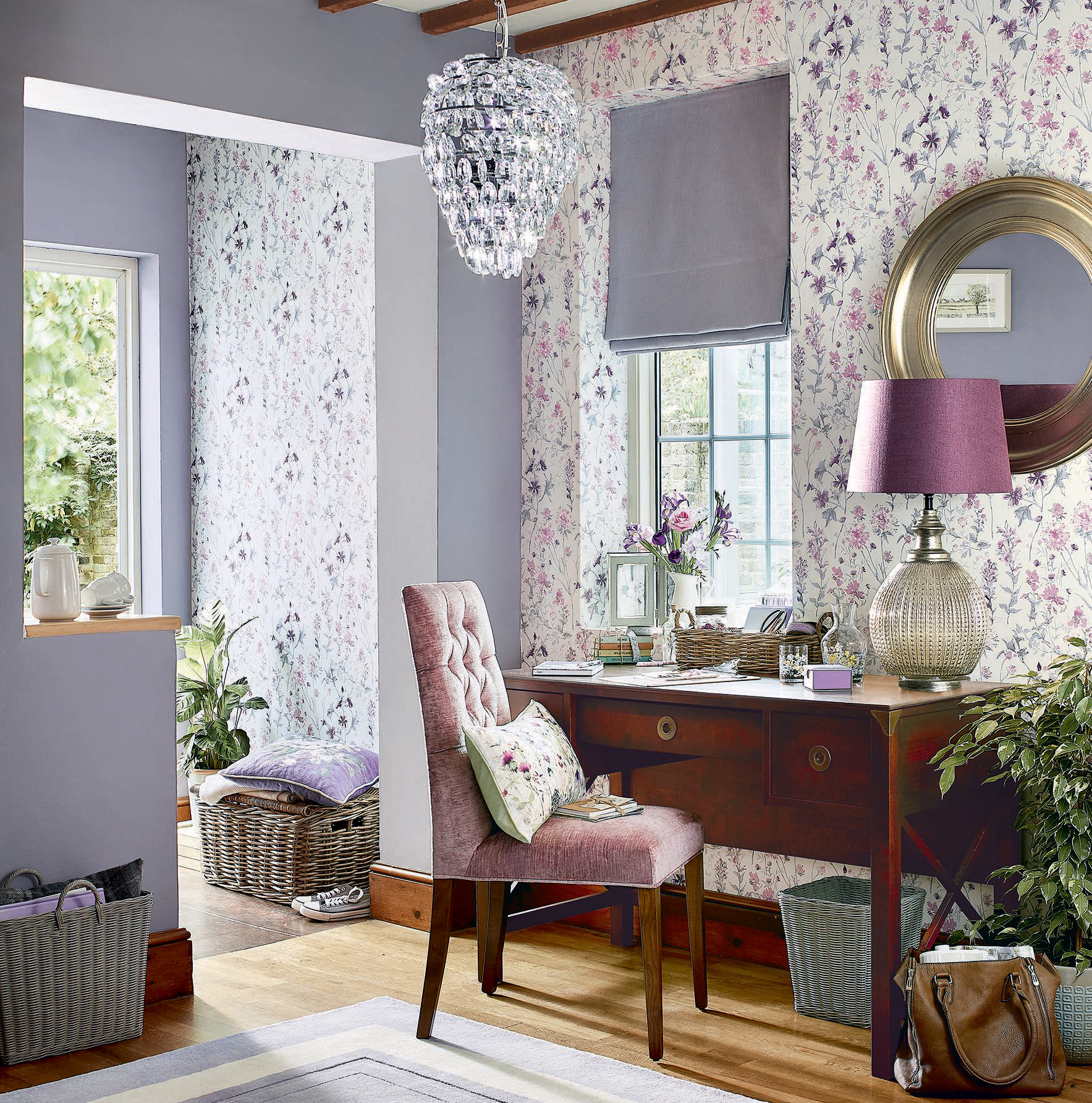 Formas divertidas de decorar tu casa en rosa y morado