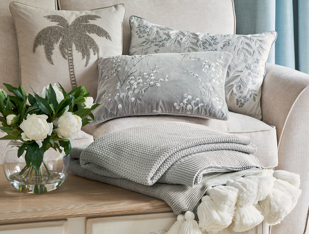 HOW TO STYLE YOUR HOME USING CUSHIONS AND THROWS Laura Ashley