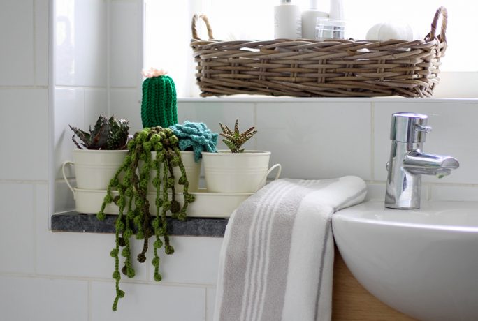 DIY simple crochet succulent