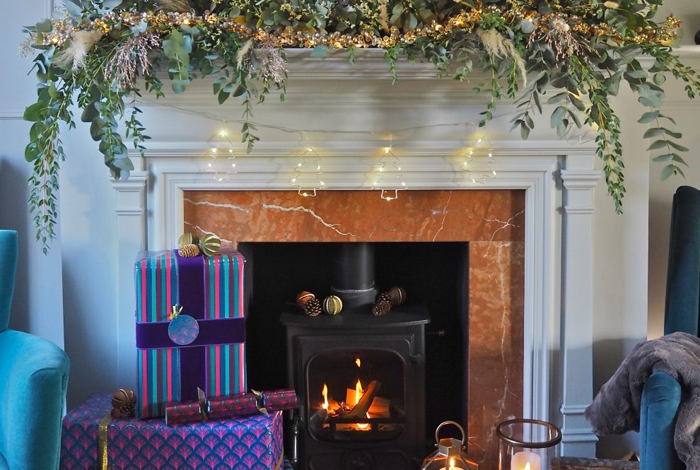 How To Style Your Fireplace At Christmas Laura Ashley Blog